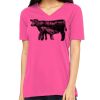 Missy's Relaxed Jersey Short-Sleeve V-Neck T-Shirt Thumbnail