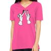 Missy's Relaxed Jersey Short-Sleeve V-Neck T-Shirt Thumbnail
