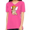 Missy's Relaxed Jersey Short-Sleeve V-Neck T-Shirt Thumbnail