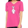 Missy's Relaxed Jersey Short-Sleeve V-Neck T-Shirt Thumbnail