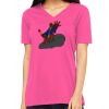 Missy's Relaxed Jersey Short-Sleeve V-Neck T-Shirt Thumbnail
