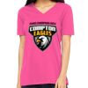 Missy's Relaxed Jersey Short-Sleeve V-Neck T-Shirt Thumbnail