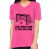 Missy's Relaxed Jersey Short-Sleeve V-Neck T-Shirt Thumbnail