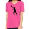 Missy's Relaxed Jersey Short-Sleeve V-Neck T-Shirt Thumbnail
