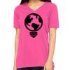Missy's Relaxed Jersey Short-Sleeve V-Neck T-Shirt Thumbnail