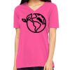Missy's Relaxed Jersey Short-Sleeve V-Neck T-Shirt Thumbnail