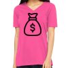 Missy's Relaxed Jersey Short-Sleeve V-Neck T-Shirt Thumbnail