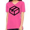 Missy's Relaxed Jersey Short-Sleeve V-Neck T-Shirt Thumbnail