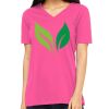 Missy's Relaxed Jersey Short-Sleeve V-Neck T-Shirt Thumbnail