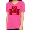Missy's Relaxed Jersey Short-Sleeve V-Neck T-Shirt Thumbnail