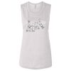 Ladies' Bella Flowy Scoop Muscle Tank Thumbnail