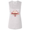 Ladies' Bella Flowy Scoop Muscle Tank Thumbnail