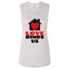 Ladies' Bella Flowy Scoop Muscle Tank Thumbnail