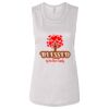 Ladies' Bella Flowy Scoop Muscle Tank Thumbnail