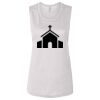 Ladies' Bella Flowy Scoop Muscle Tank Thumbnail