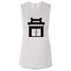 Ladies' Bella Flowy Scoop Muscle Tank Thumbnail
