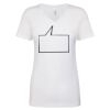 Next Level The Ideal V T-Shirt Thumbnail