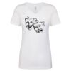 Next Level The Ideal V T-Shirt Thumbnail