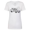 Next Level The Ideal V T-Shirt Thumbnail