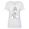 Next Level The Ideal V T-Shirt Thumbnail