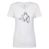 Next Level The Ideal V T-Shirt Thumbnail