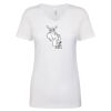 Next Level The Ideal V T-Shirt Thumbnail