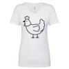 Next Level The Ideal V T-Shirt Thumbnail