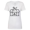 Next Level The Ideal V T-Shirt Thumbnail