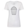 Next Level The Ideal V T-Shirt Thumbnail